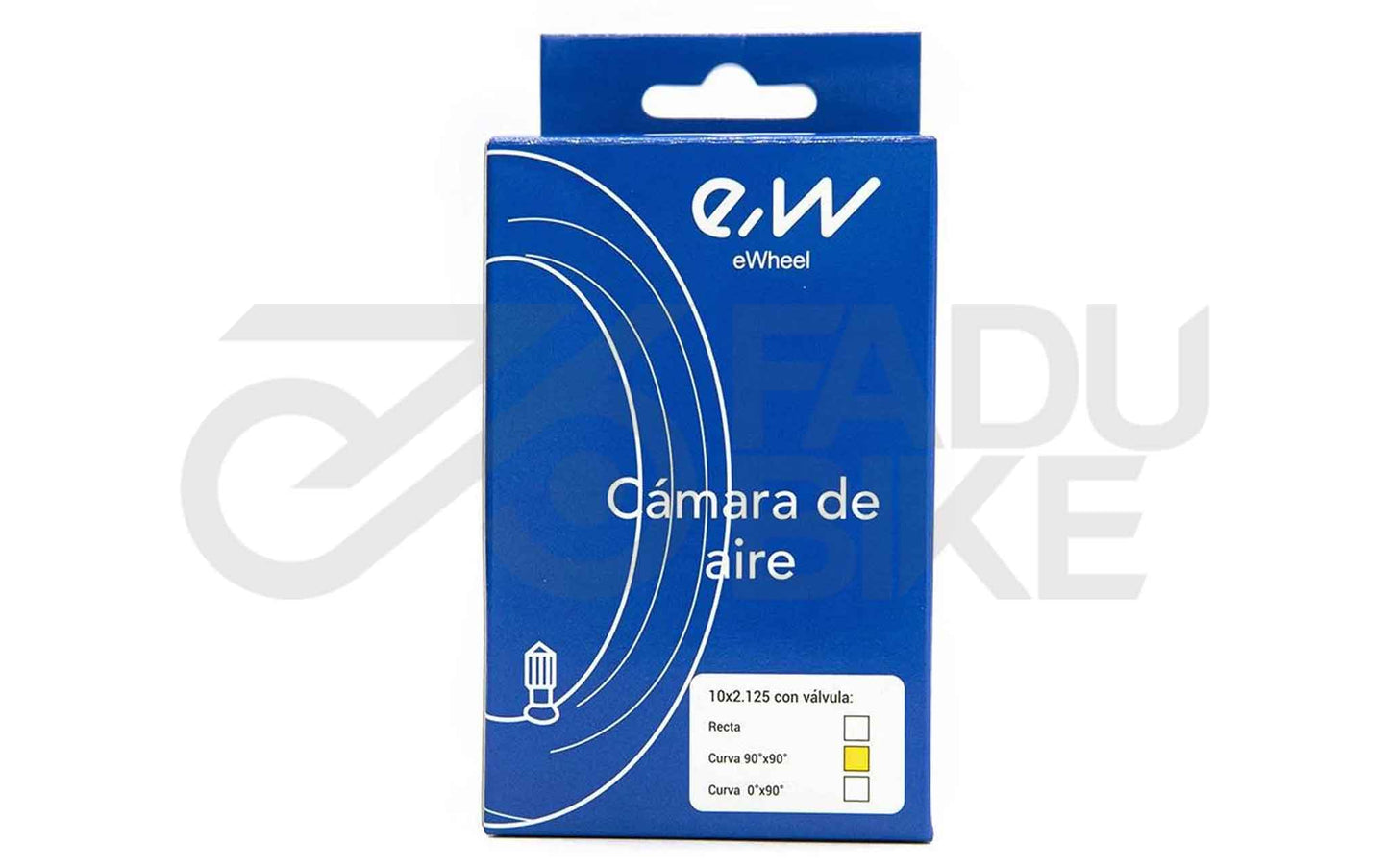 E-Scooter Schlauch 10×2.125 | 90°×90° Ventil