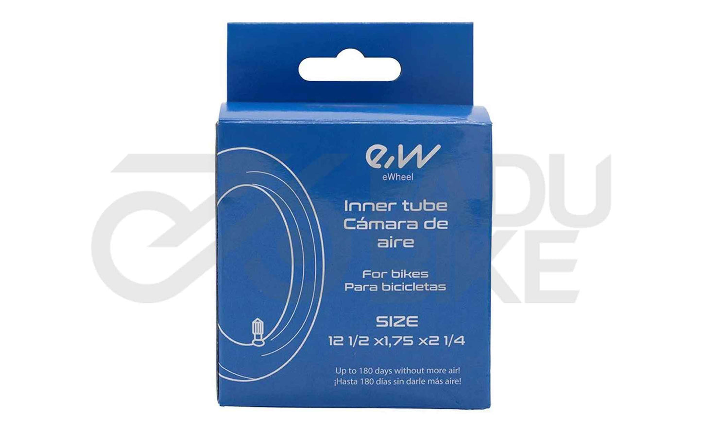 E-Scooter Schlauch 12.5×(1.75–2.125) VR 32 mm | Butyl-Gummi