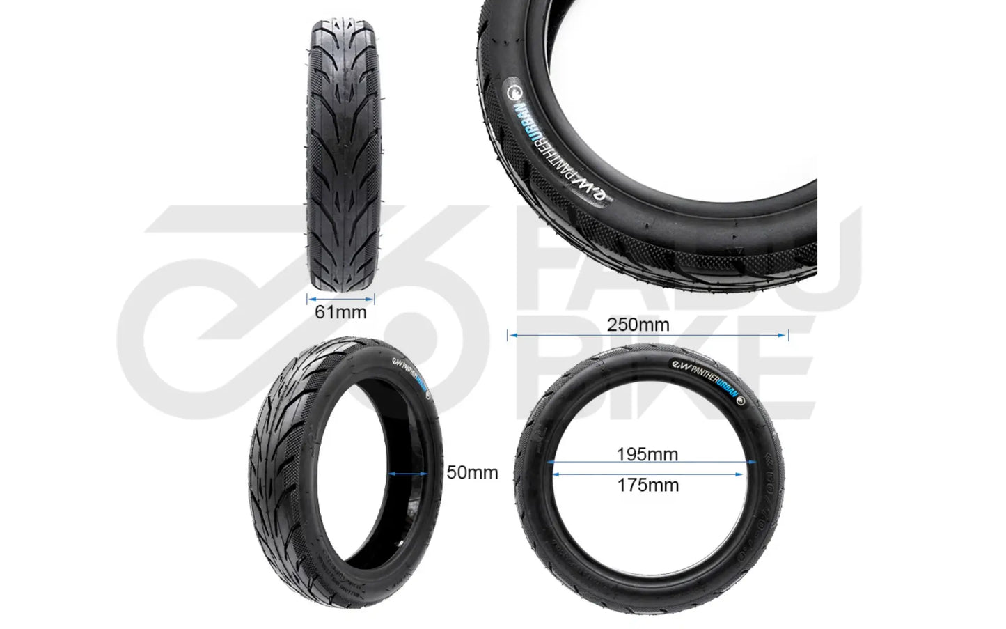 Cityroad Tubeless Reifen 60/70-7 – extra Stabilität & Komfort für E-Scooter