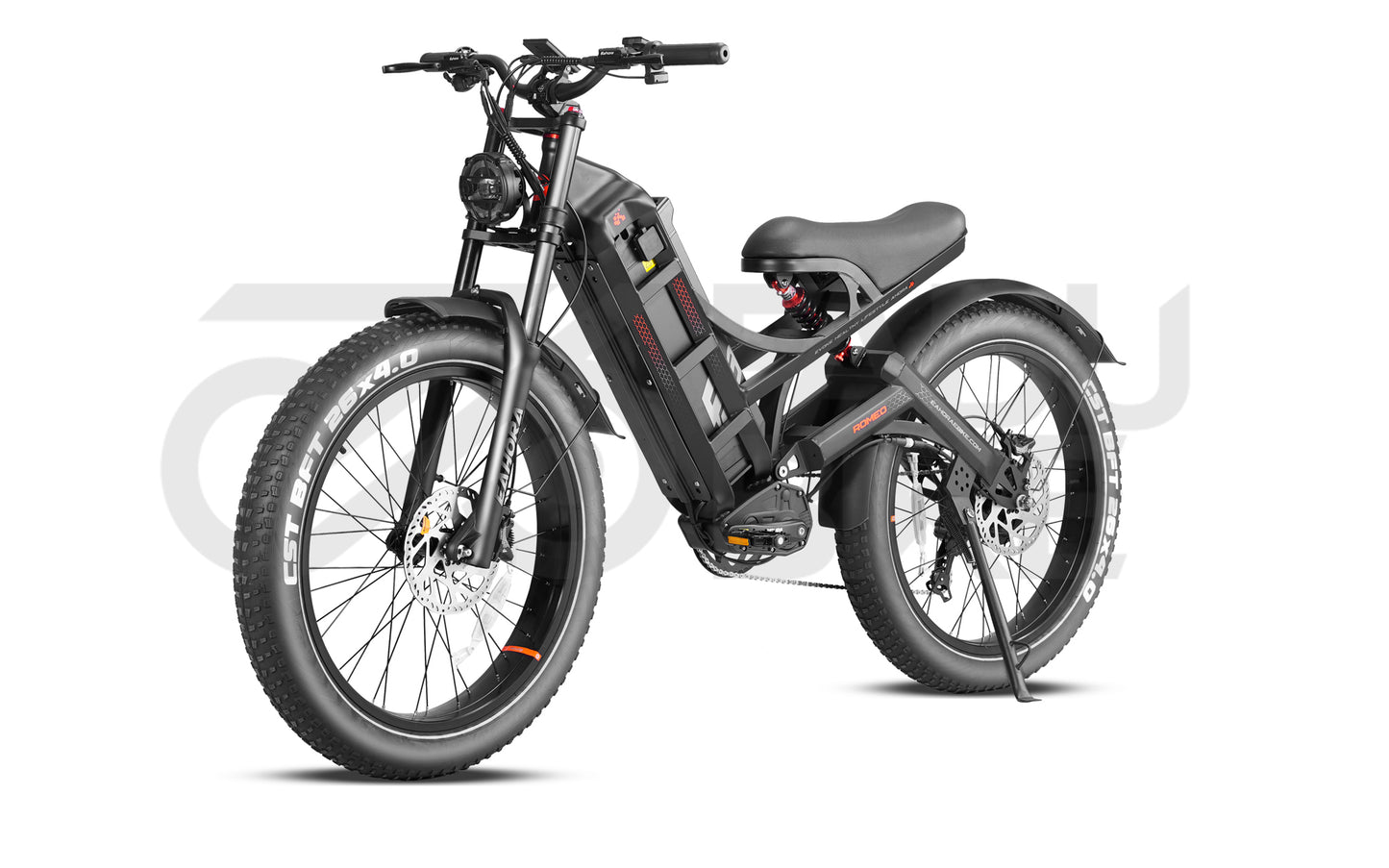 E-Bike Romeo Pro 25 km/h – Reichweite 170 km | Fatbike Modell