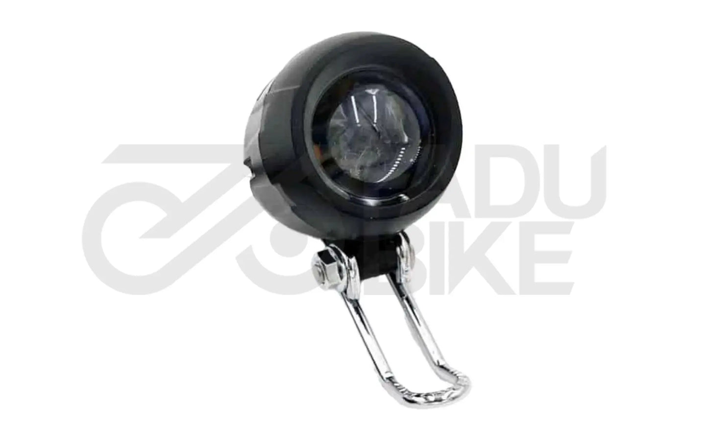 E-Scooter LED-Frontlicht mit Hupe 12-72 V (SM-Stecker) – Sicht & Signal fürs Cockpit