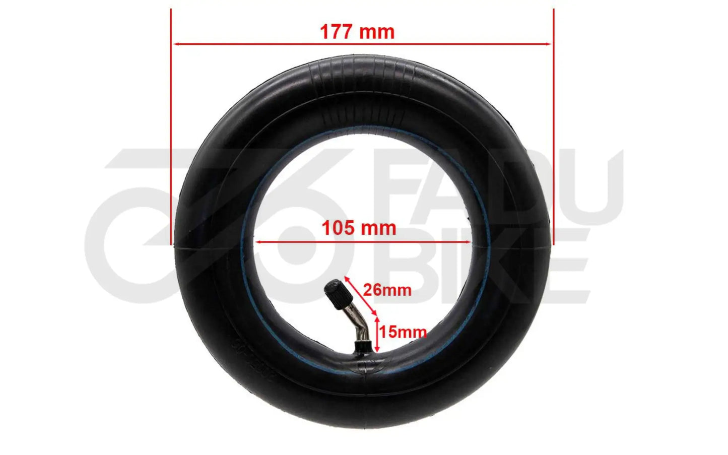 E-Scooter Schlauch 200×50 – Winkelventil 135×45°