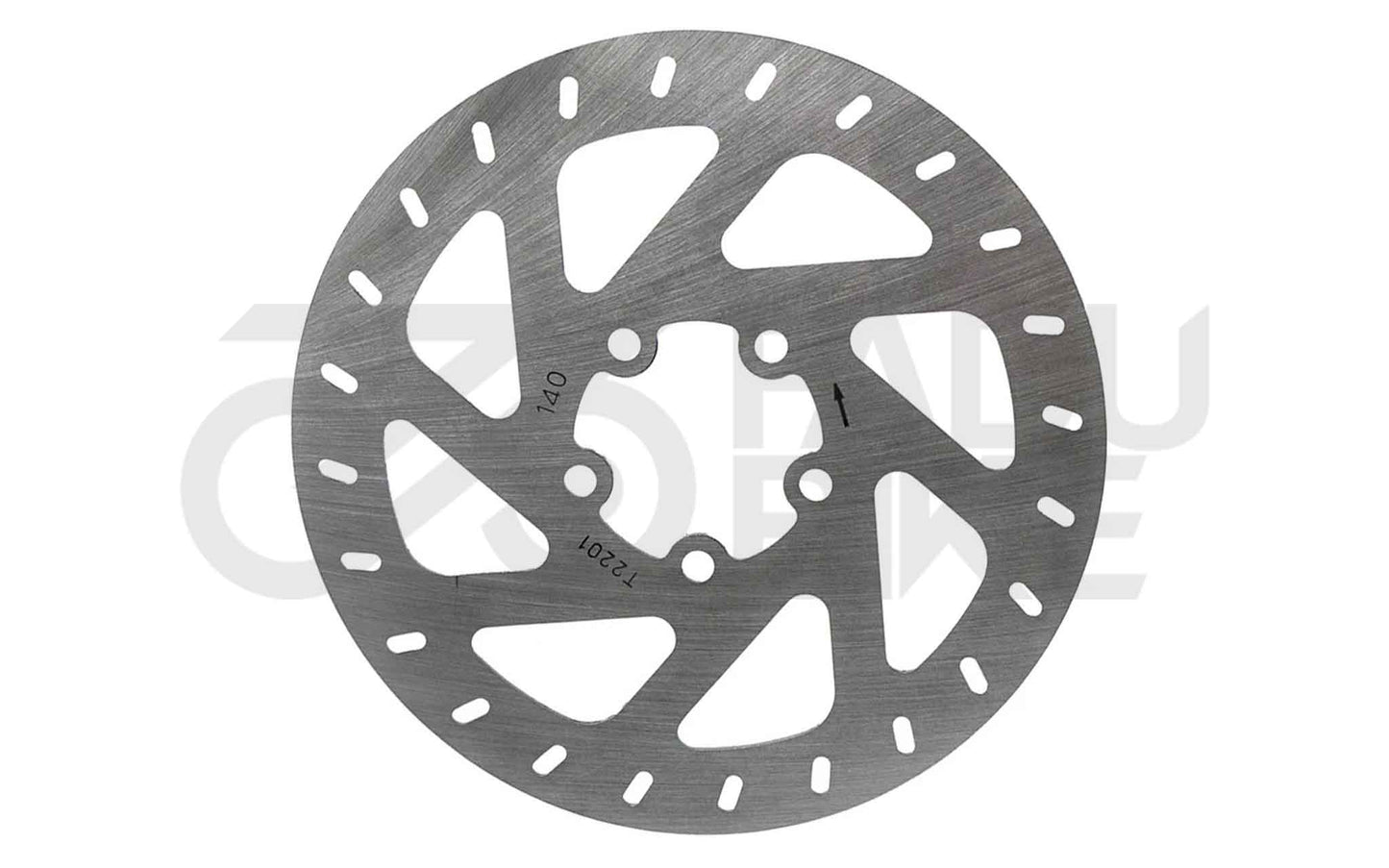 E-Scooter Bremsscheibe 140 mm 5H für Xiaomi Mi 4 – Silber