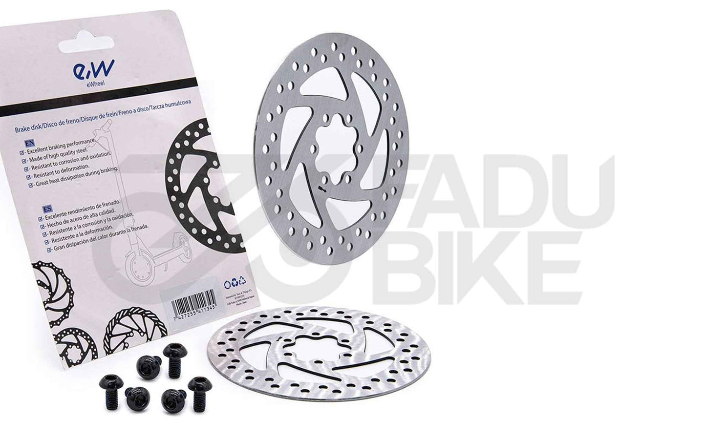 E-Scooter Bremsscheibe 145 mm 6H – Silber-3