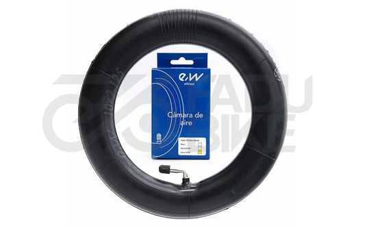 Schlauch 10x2.125 mit 90° Winkelventil – Extra Robust für E-Scooter & Citybikes