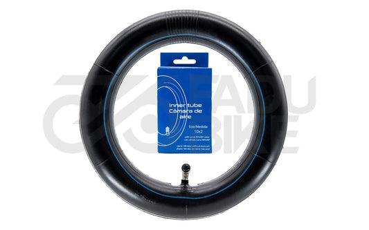 Schlauch 10x2 mit abgewinkeltem Ventil (90°) – Robust für E-Scooter & Bikes