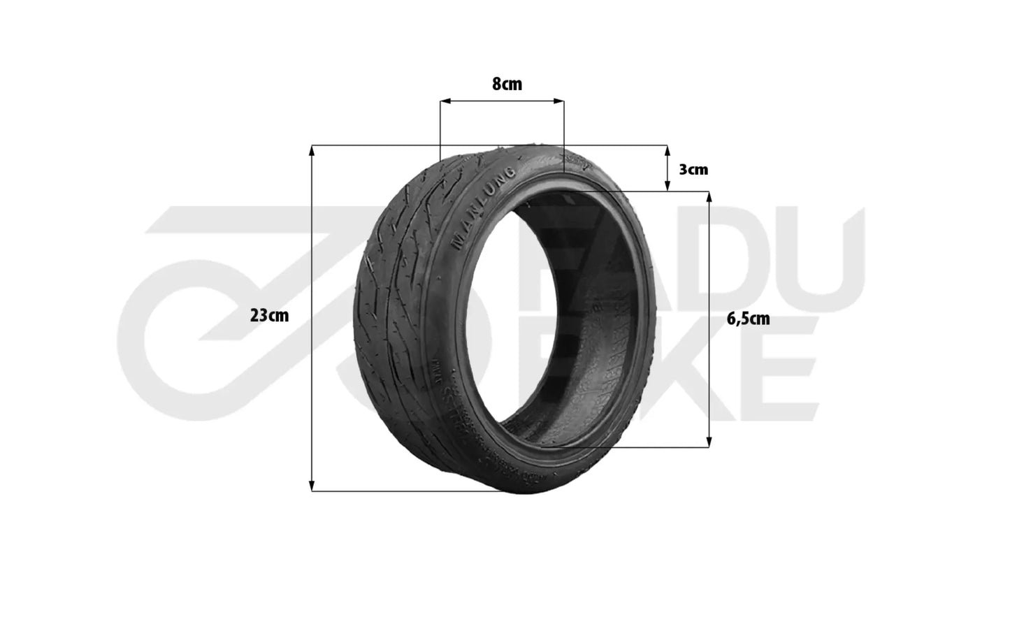 Verstärkter Tubeless-E-Scootrr-Reifen 10×2,70-6,5 – Speedway & DT3