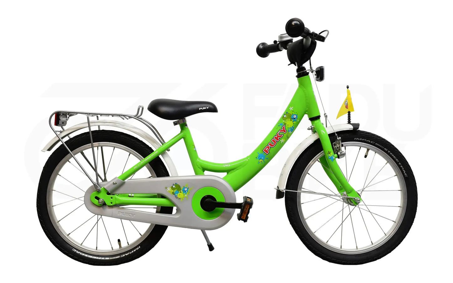 Seitenansicht Puky Kinderrad 4325 ZL 18 Alu Kiwigrün