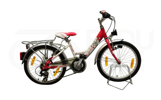 Seitenansicht Spyder Alu 6061 Flower Power 2.0 Fahrrad