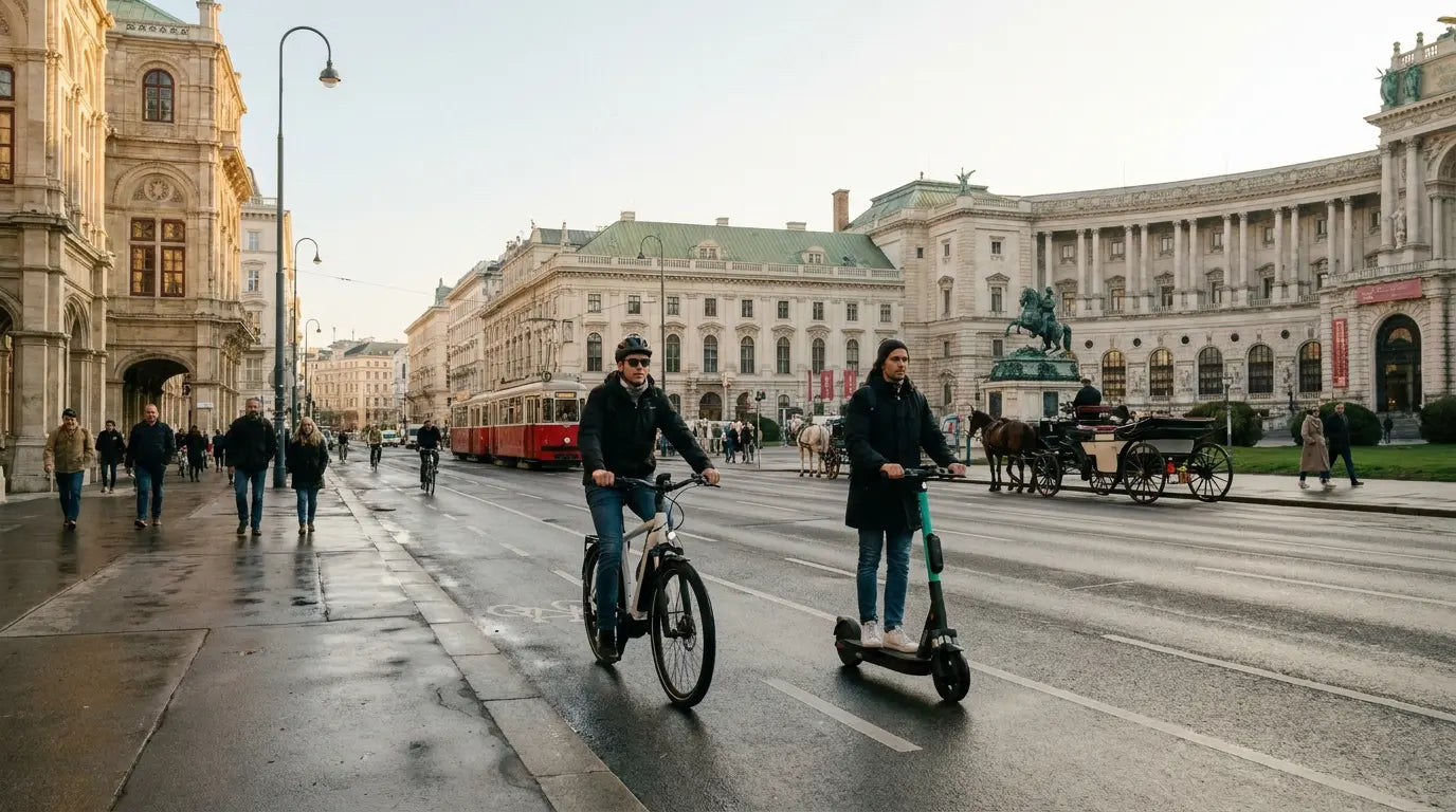 E-Scooter vs. E-Bike