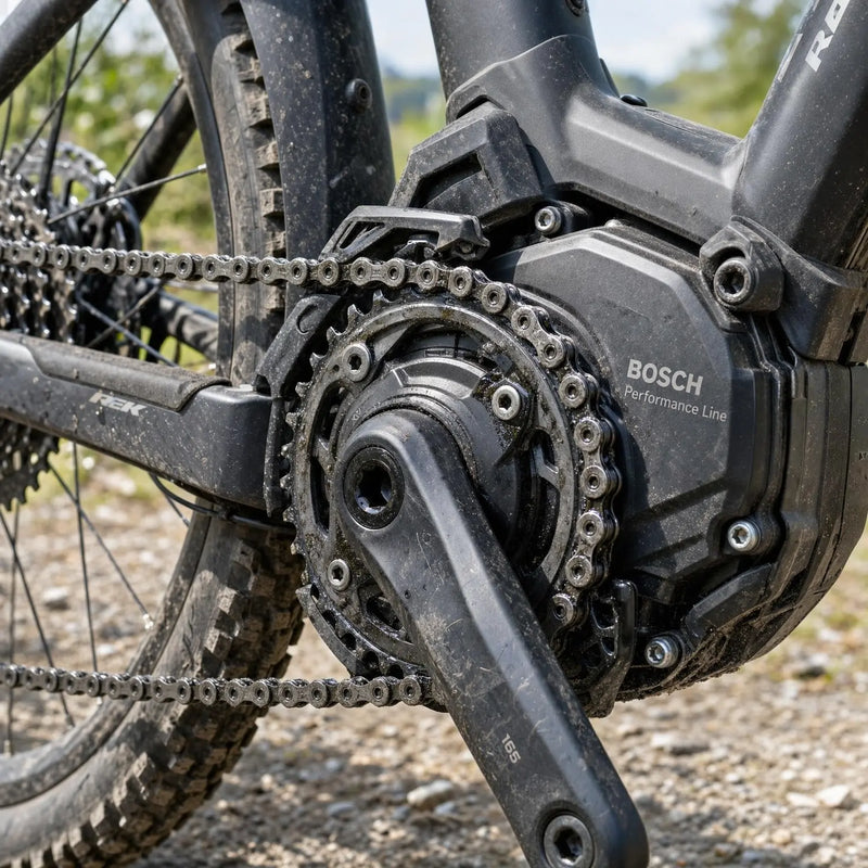 E-Bike Kette und Antrieb im Detail