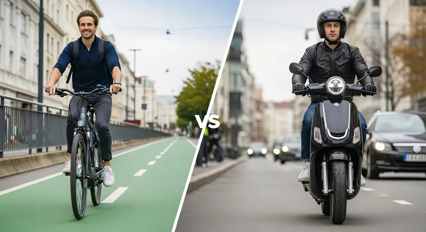 E-Bike oder E-Moped: Der große Vergleich – Finde dein perfektes Fahrzeug