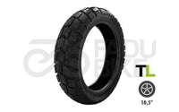 E-Scooter Verstärkter Offroad-Reifen 10.5×2.75 – Tubeless für Ninebot P65 & P100