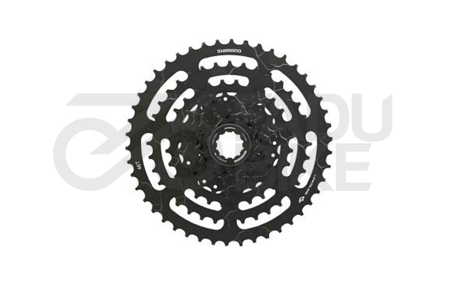 Fahrrad Kassette Shimano CUES CS-LG300 9-fach 11-46T LINKGLIDE Schwarz