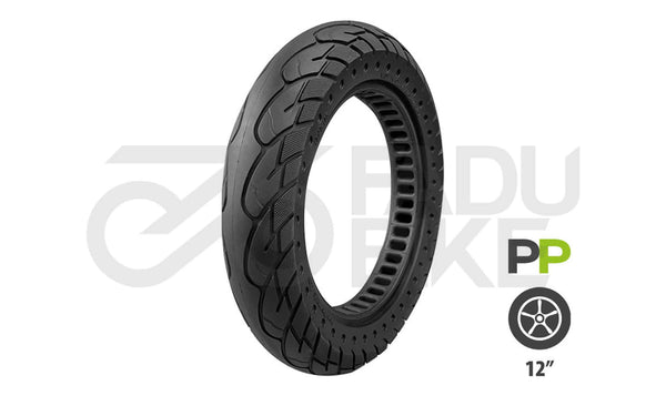 Vollgummi-Reifen 12×2,125 für Draisine & E-Scooter – Wartungsfrei