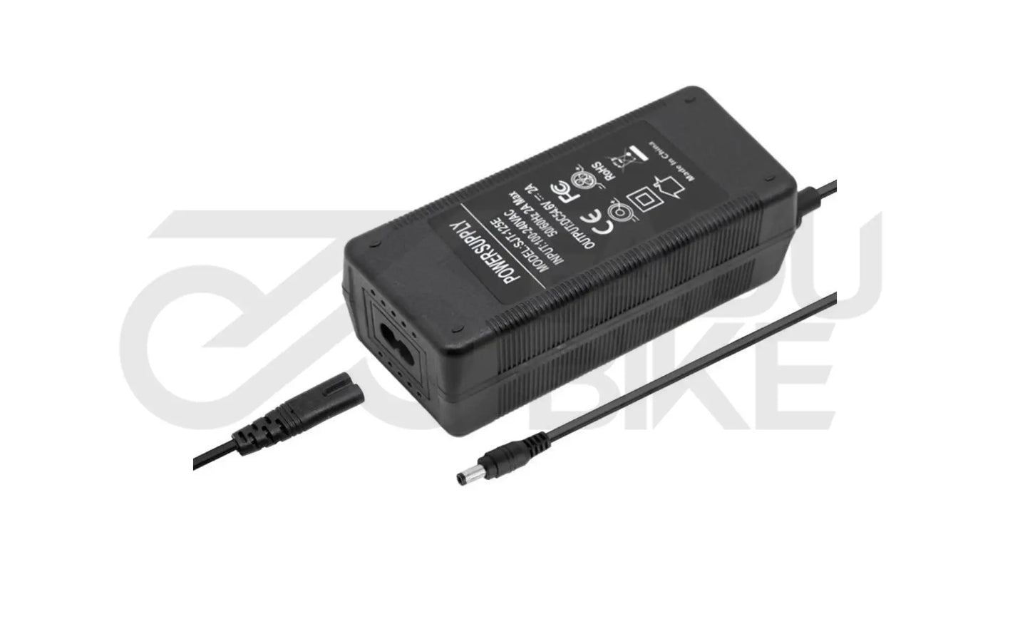 2 A Ladegerät 48 V (54,6 V) mit DC-Stecker – Leistung für 48 V Scooter Akkus