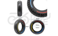 Vollgummi-Reifen 8.5x2-6.1 Tricolor für E-Scooter – pannensicher & wartungsfrei