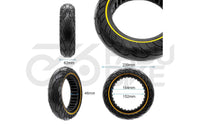 E-Scooter Ultralight Vollgummi-Reifen 10×2,5-6,1 – Yellow Line