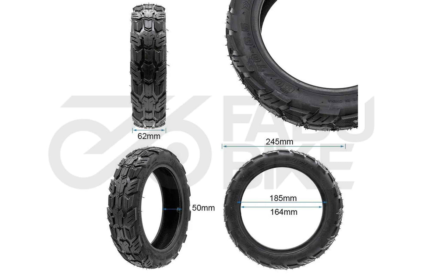 Tubeless Offroad Reifen 60/70-6.5 – ohne Gel | Mixed Terrain