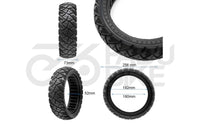 Vollgummi All-Terrain Reifen 70/60-7,5 mit Diamantprofil