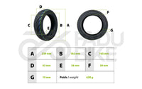 E-Scooter Reifen 10×2.30-6.5 – Tubeless für NIU KQi2 (CST)