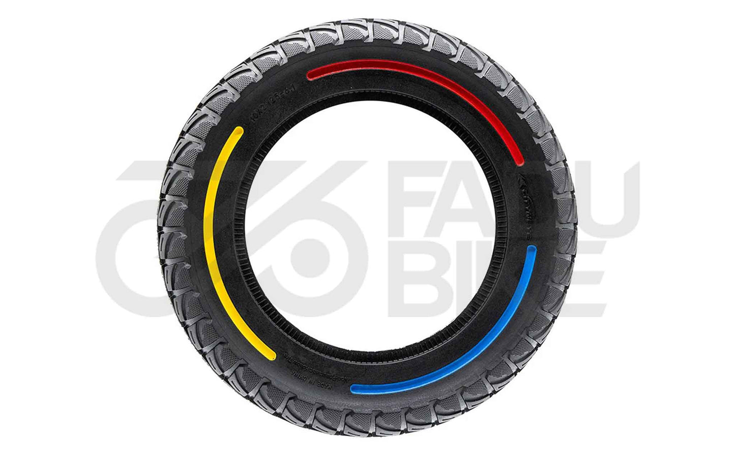 Vollgummi-Reifen 10×2.125 Tricolor – Pannensicher & Wartungsfrei