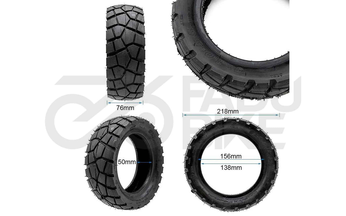 Tubeless Reifen 9×3-5.5 ohne Gel – passend für Kugoo/Kukirin G2 Pro 2024