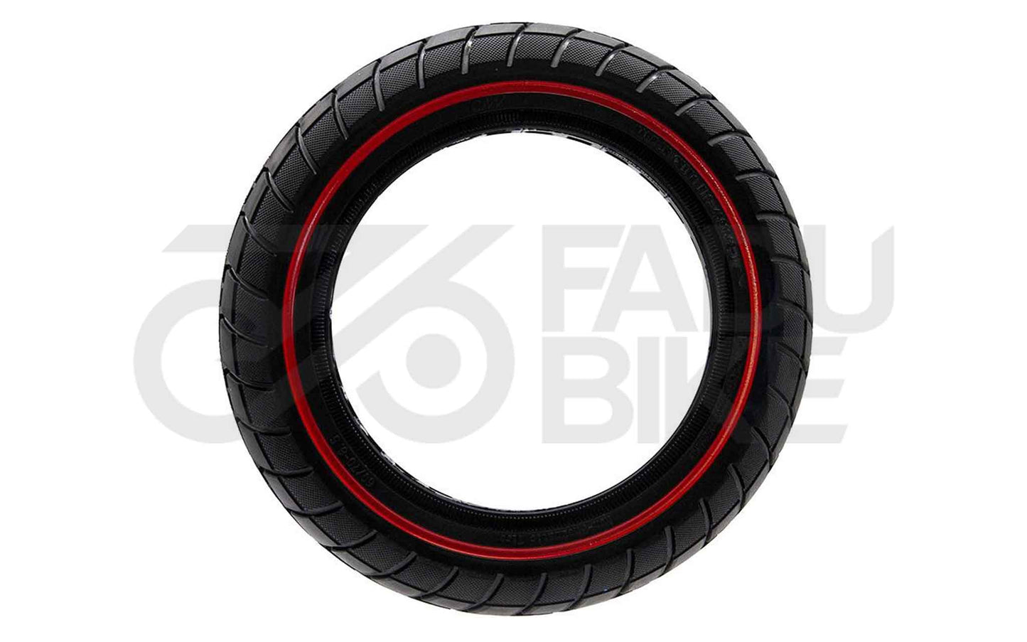 E-Scooter Vollgummi Offroad Reifen 60/70-6,5 Ultralight – Red Line (B44)