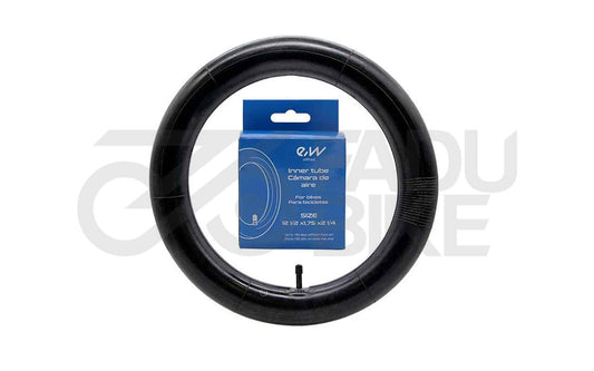 E-Scooter Schlauch 12.5×(1.75–2.125) VR 32 mm | Butyl-Gummi