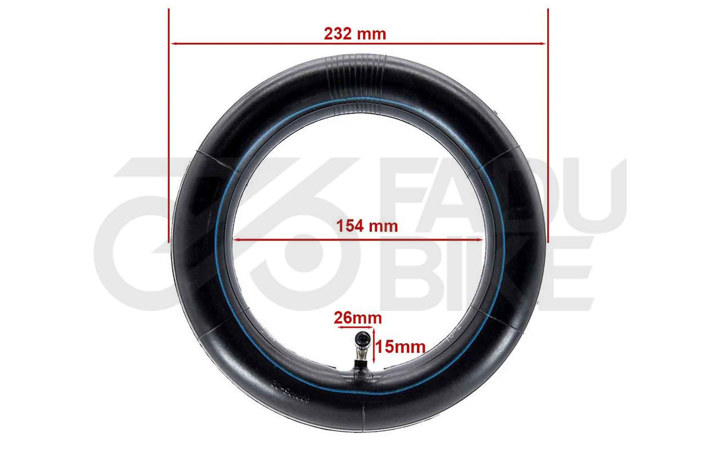 E-Scooter Schlauch 10×2.125 | 90°×90° Ventil (VC)