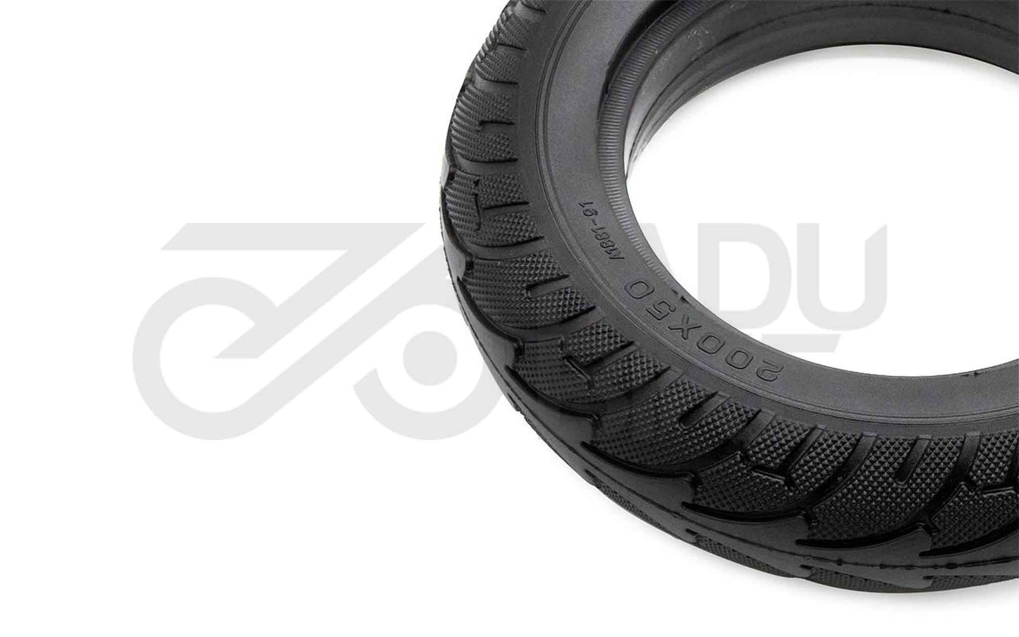 Vollgummi E-Scooter Reifen 200×50 – ultraleicht & stoßdämpfend