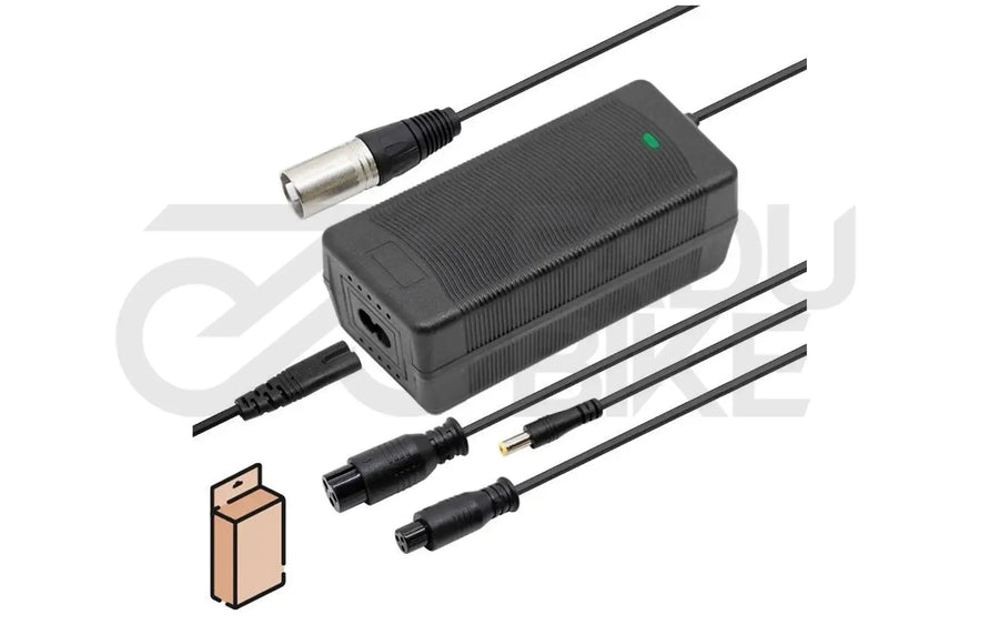 Akku Ladegerät 36–52V 2A mit Multiconnector Stecker – Für E-Scooter