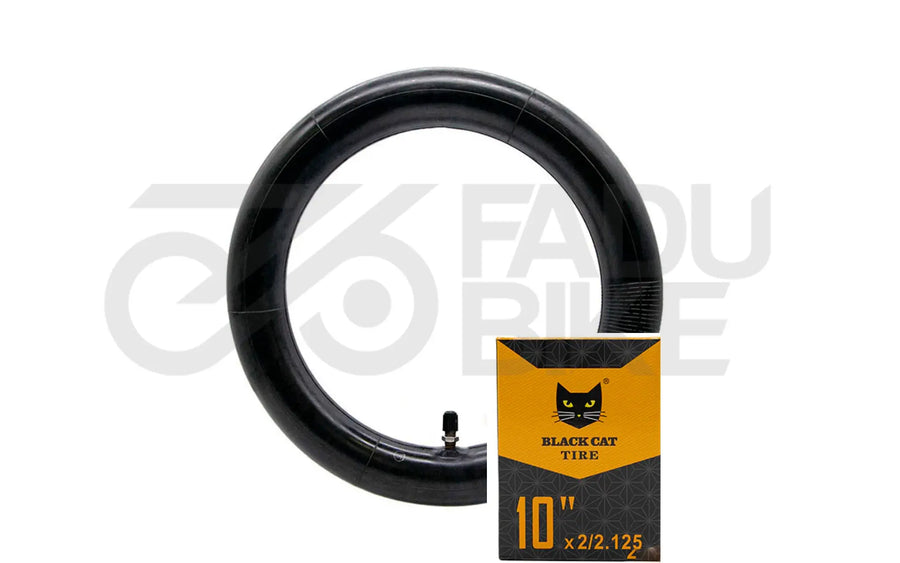Black Cat Schlauch 10×2 / 2.125 – Variante Vr (für E-Scooter & 10″-Reifen)