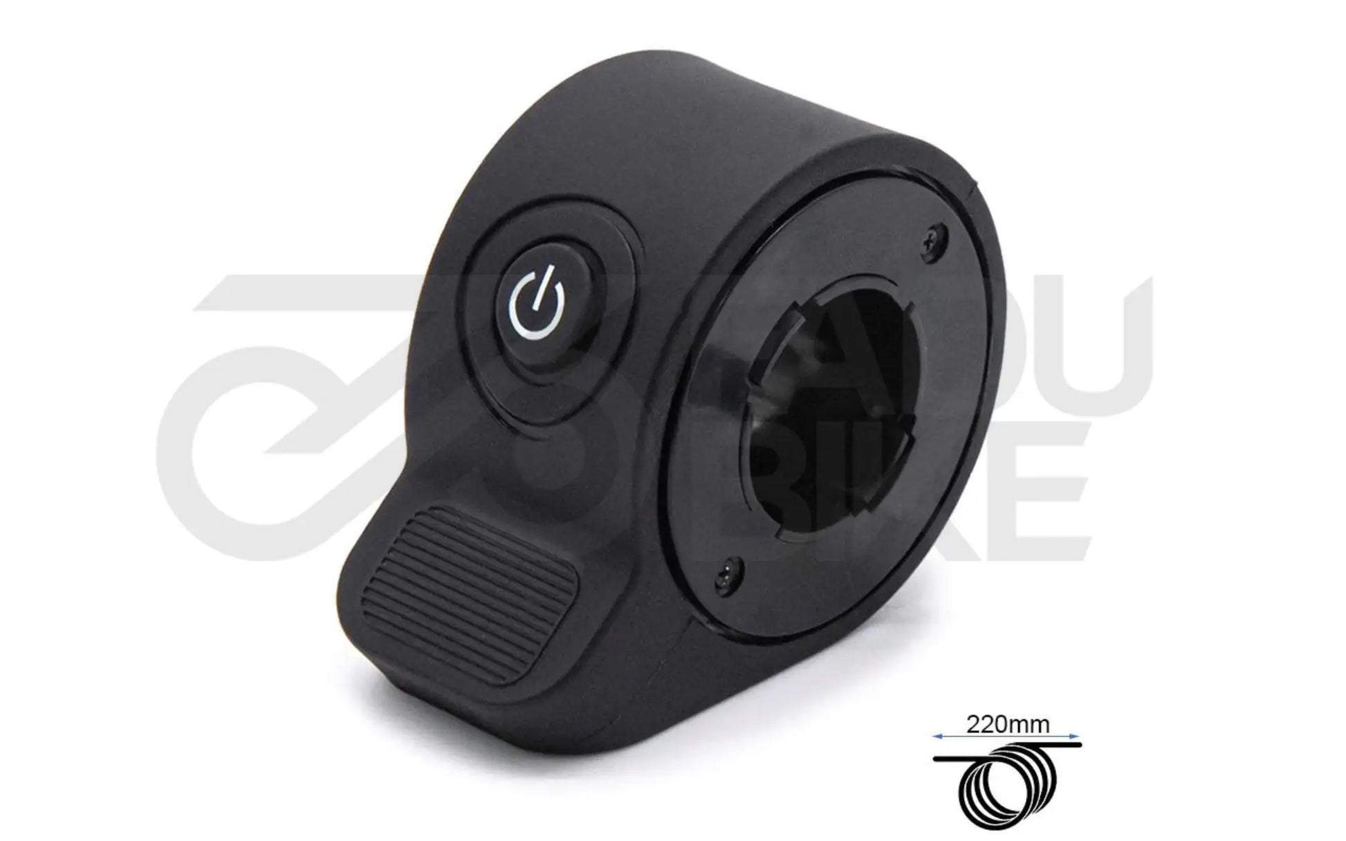 Daumen-Gasgriff EAS-002 mit Ein/Aus-Knopf – sichere Steuerung für E-Scooter