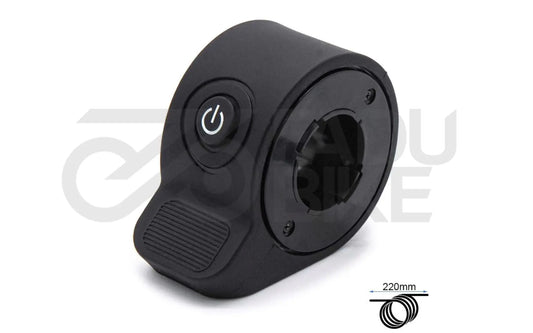 Daumen-Gasgriff EAS-002 mit Ein/Aus-Knopf – sichere Steuerung für E-Scooter