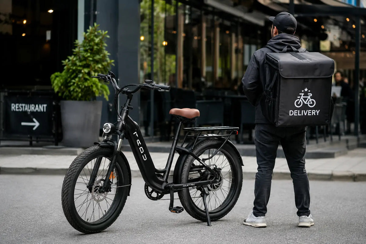 Rider holt E-Bike Juliet Pro bei Fadu Bike in 1040 Wien ab