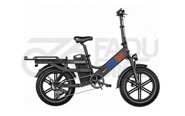 E-Bike DES 2 25 km/h 250W – 48V 50Ah Cargo Fatbike mit bis zu 300 km Reichweite