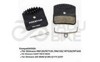 E-Bike H03A Resin Bremsbeläge für Shimano 4-Kolben – 2 Paar