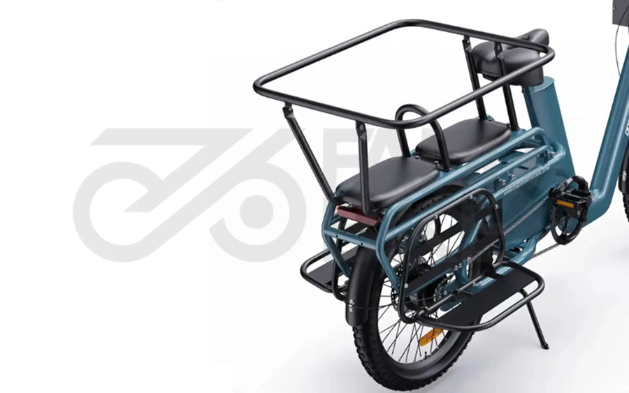 E-Bike OT01 Cargo – 25 km/h, Reichweite 100 km | Bluetooth & LCD