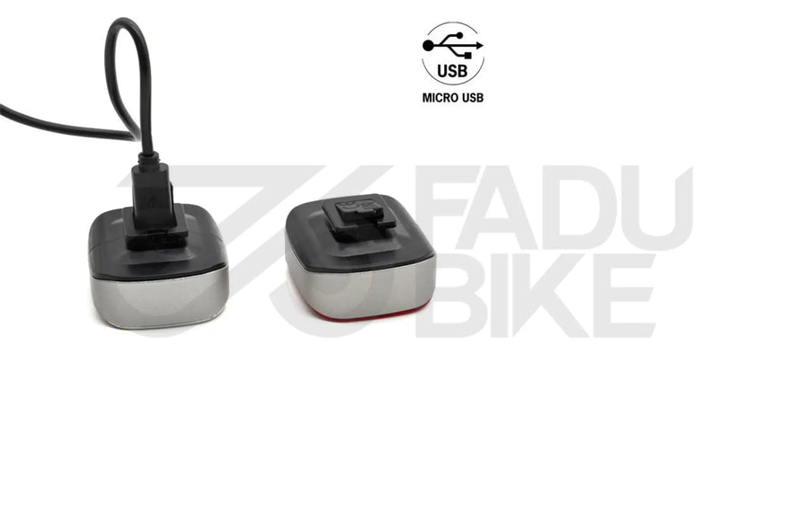 E-Scooter Hochleistungs Licht-Set EWL004 – Front- & Rücklicht für sichere Nachttouren