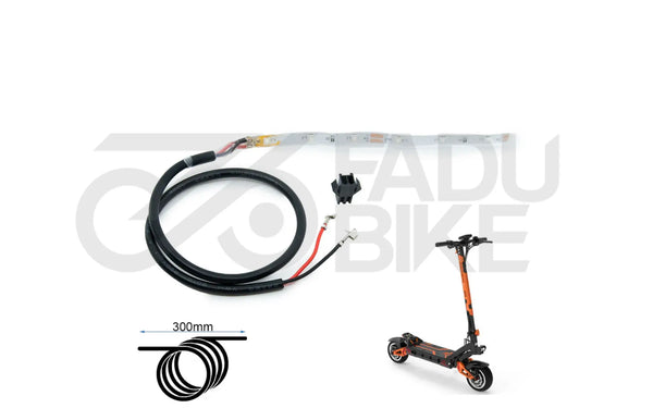 E-Scooter LED Bremslicht 12 V (0,3 W) rot – Ersatz & Sichtbarkeit fürs Heck des KuKirin G3 Pro