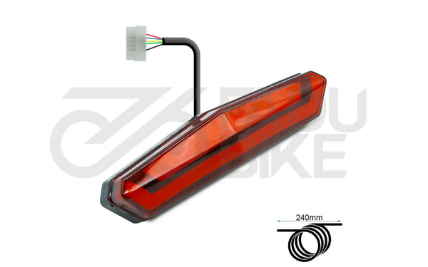 E-Scooter LED Rücklicht-Kotflügel ohne Logo für KuKirin G2 / G4 – Ersatz & Sichtbarkeit hinten