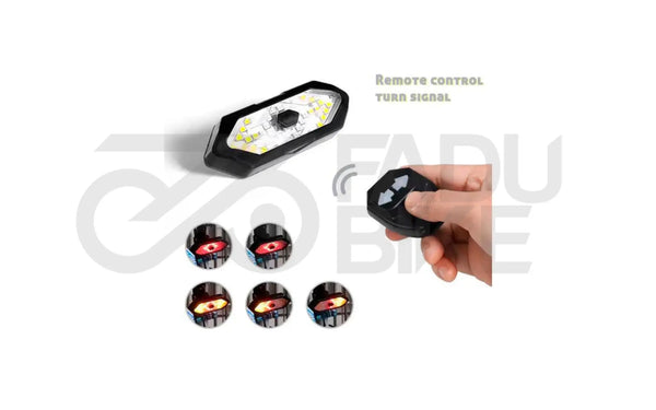 E-Scooter LED Rücklicht mit Blinkern & Fernbedienung – Sichtbarkeit & Kontrolle fürs Heck