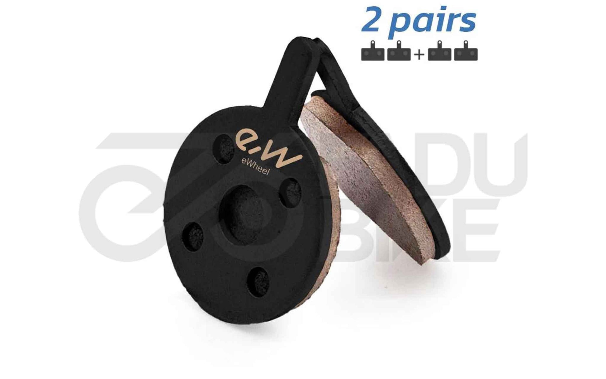 E-Scooter Bremsbeläge CT008 – Resin (Round with Lug)