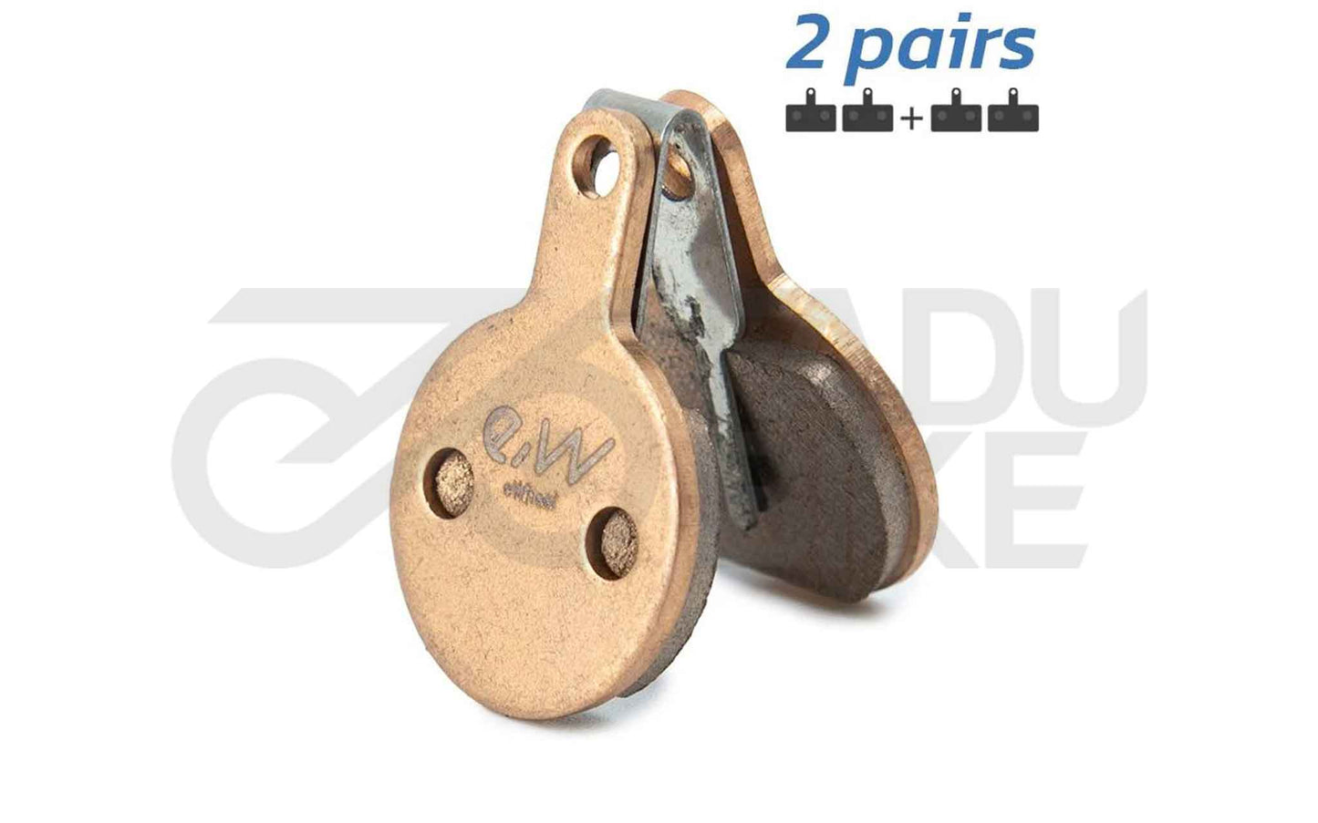 E-Scooter Bremsbeläge CT009 – gesintert (2 Sets)