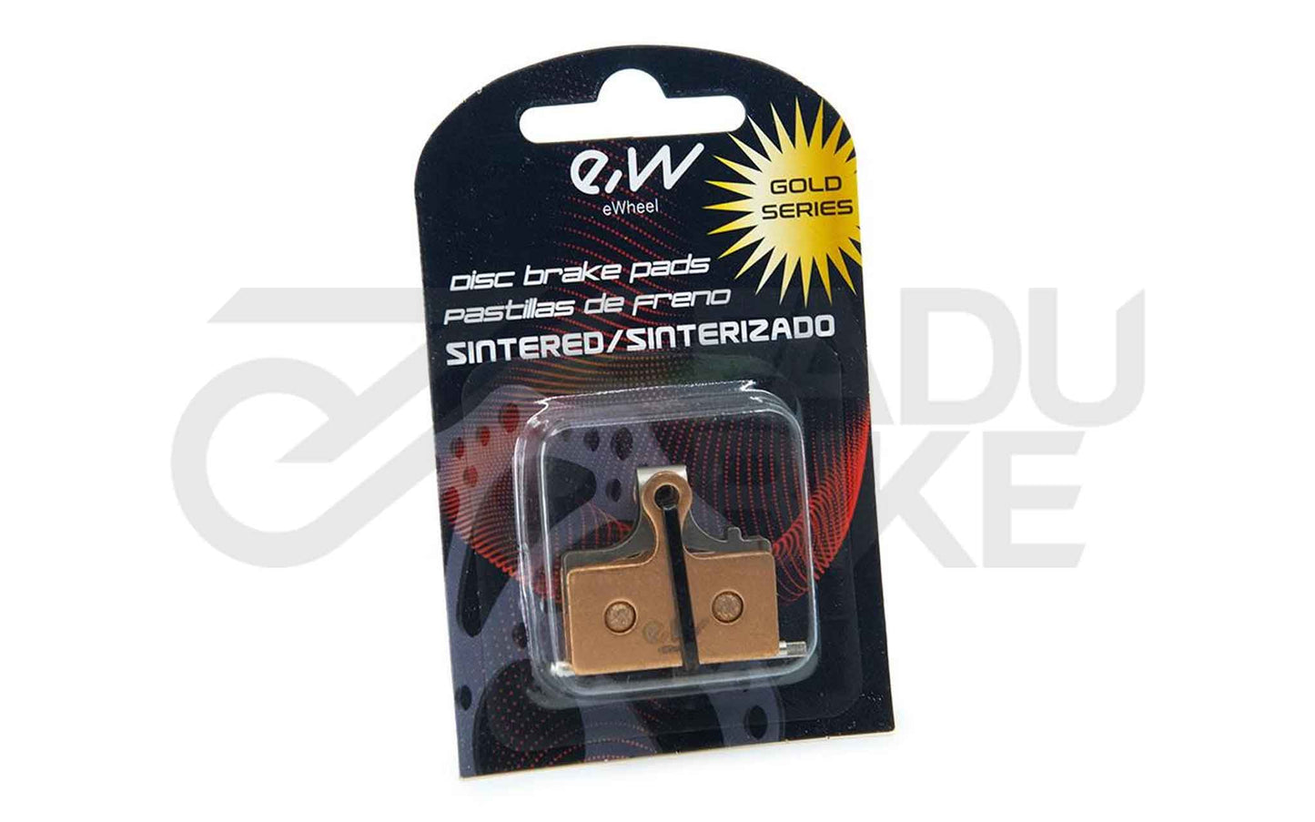 E-Scooter Bremsbeläge RT006 – Sintered (rechteckig, mit Haltestift)