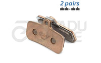 E-Scooter Bremsbeläge RT007-S gesintert für Shimano Saint M810/M820