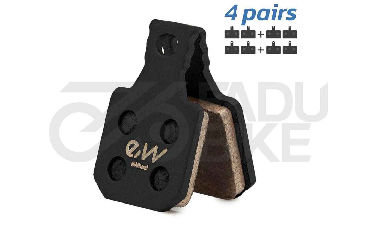 E-Scooter Bremsbeläge RT012 – Resin (Set of 4)