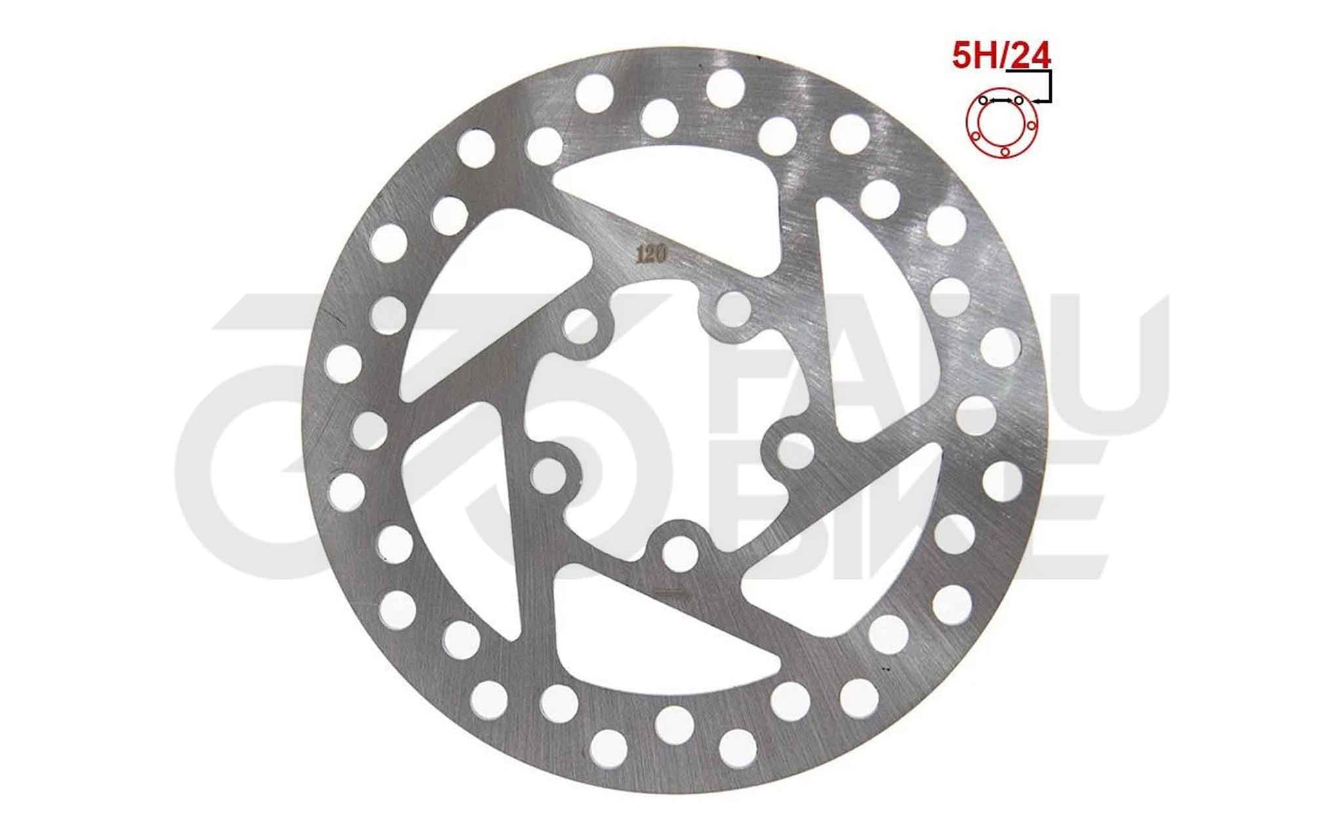 E-Scooter Bremsscheibe 120 mm 5H für Xiaomi M365, Essential, 1S & Pro 2