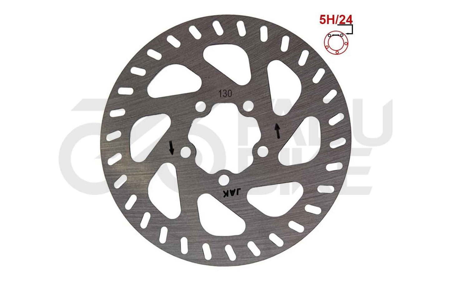 E-Scooter Bremsscheibe 130 mm 5H für Xiaomi Mi 4 Pro